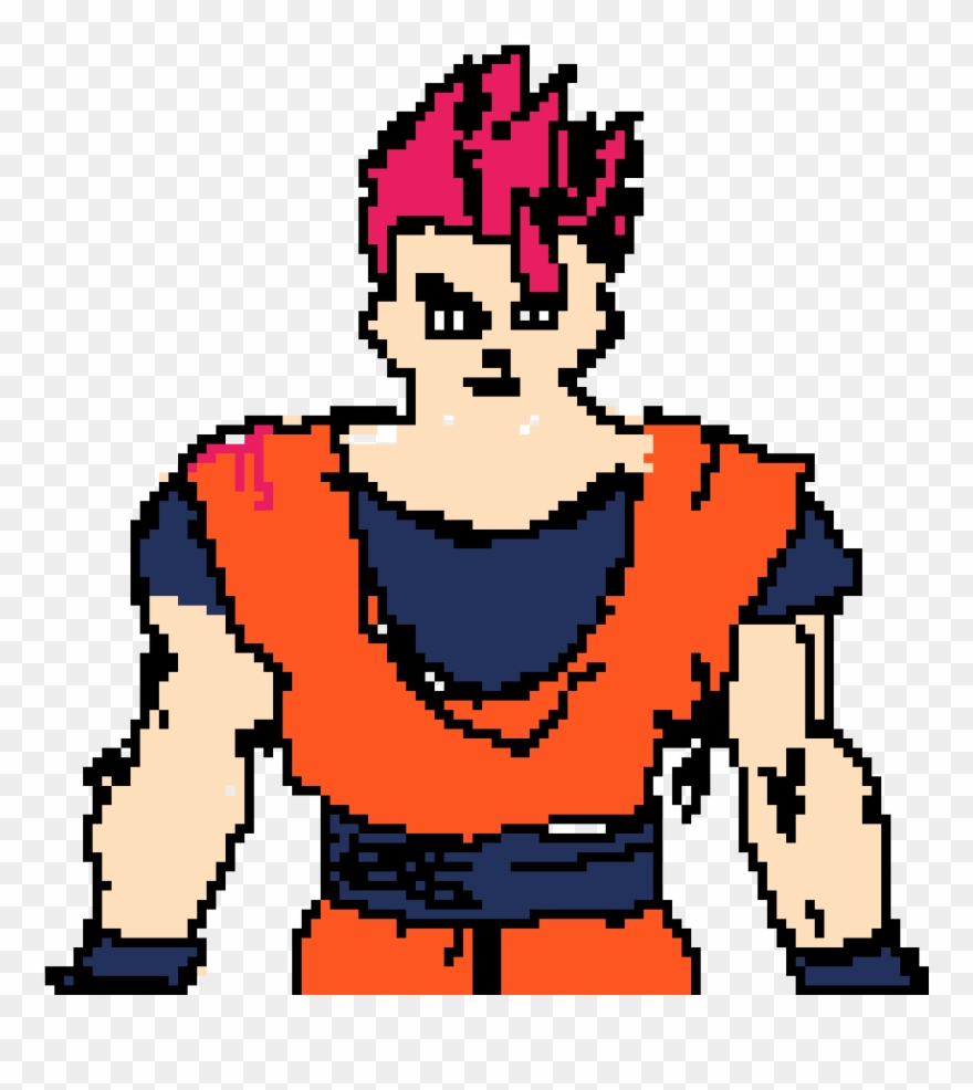 Gohan Super Saiyan God Clipart