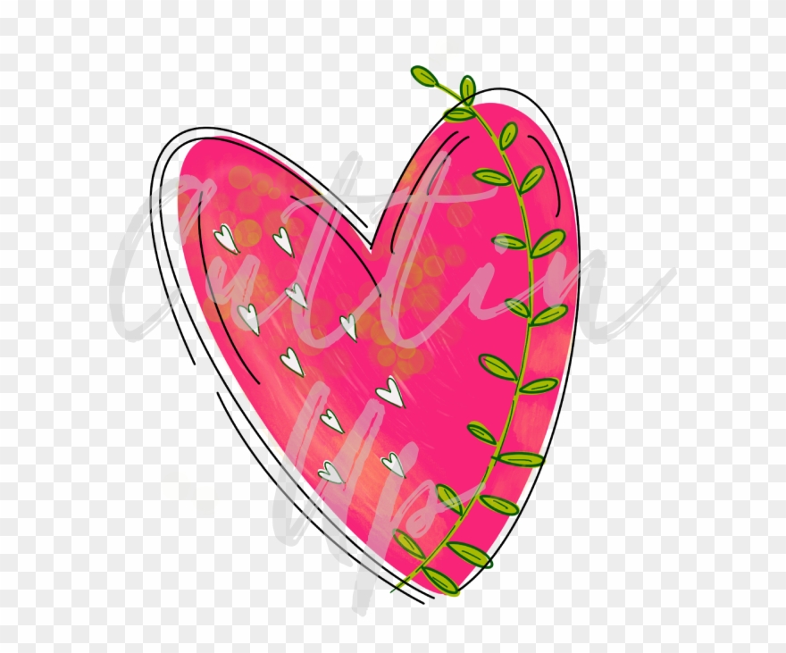 Hand Drawn Heart Png File Clipart
