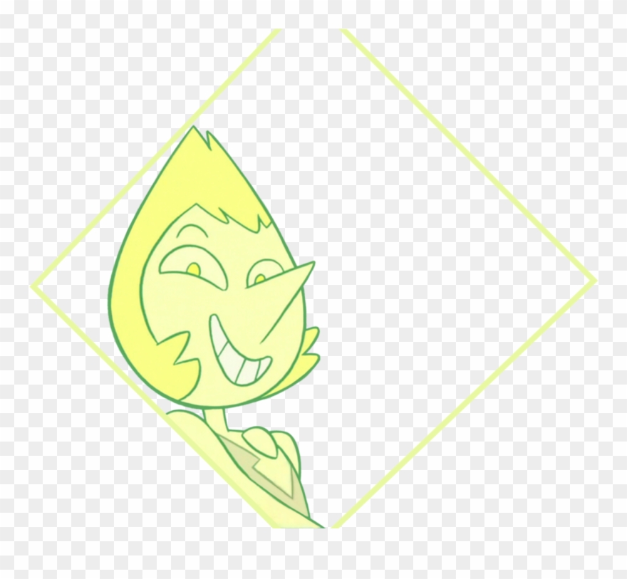 Yellow Pearl Selfie Template Clipart