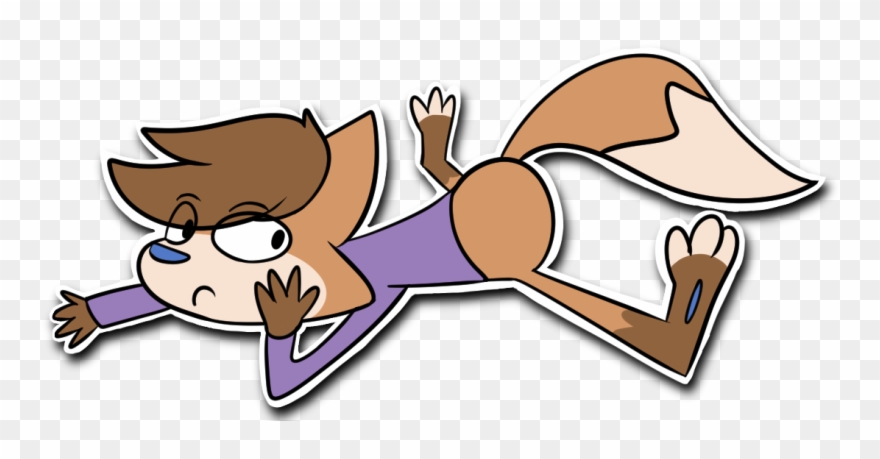 Bored Fox Clipart
