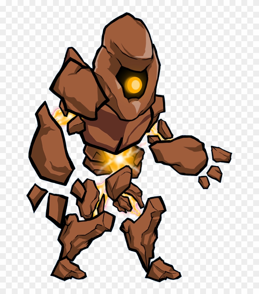 Stone Elemental 2 Clipart