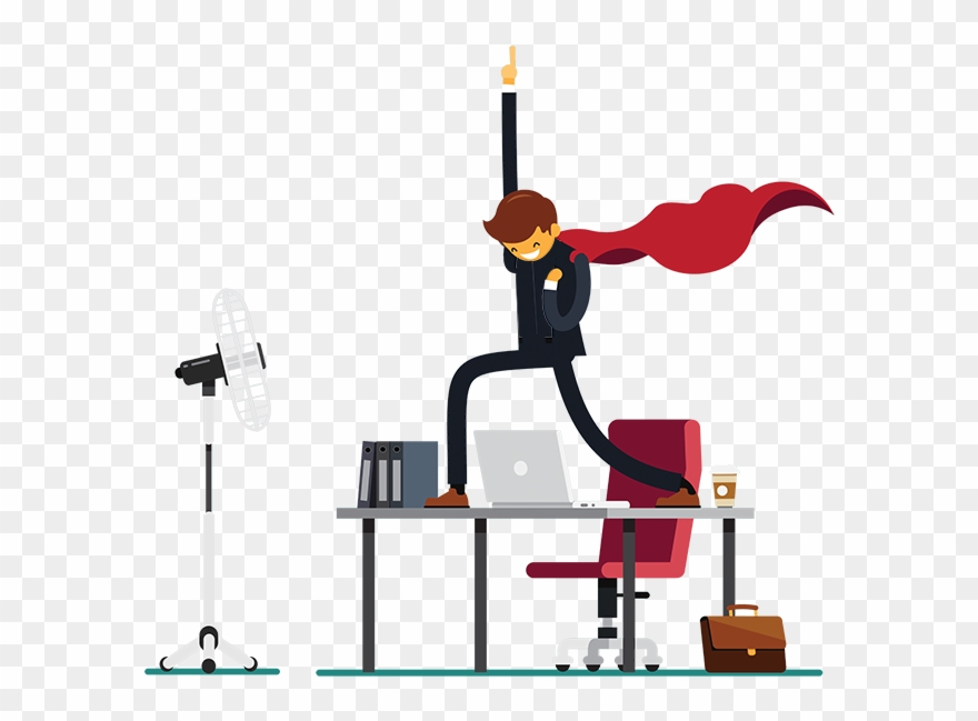 Sysadmin Day Hero Clipart