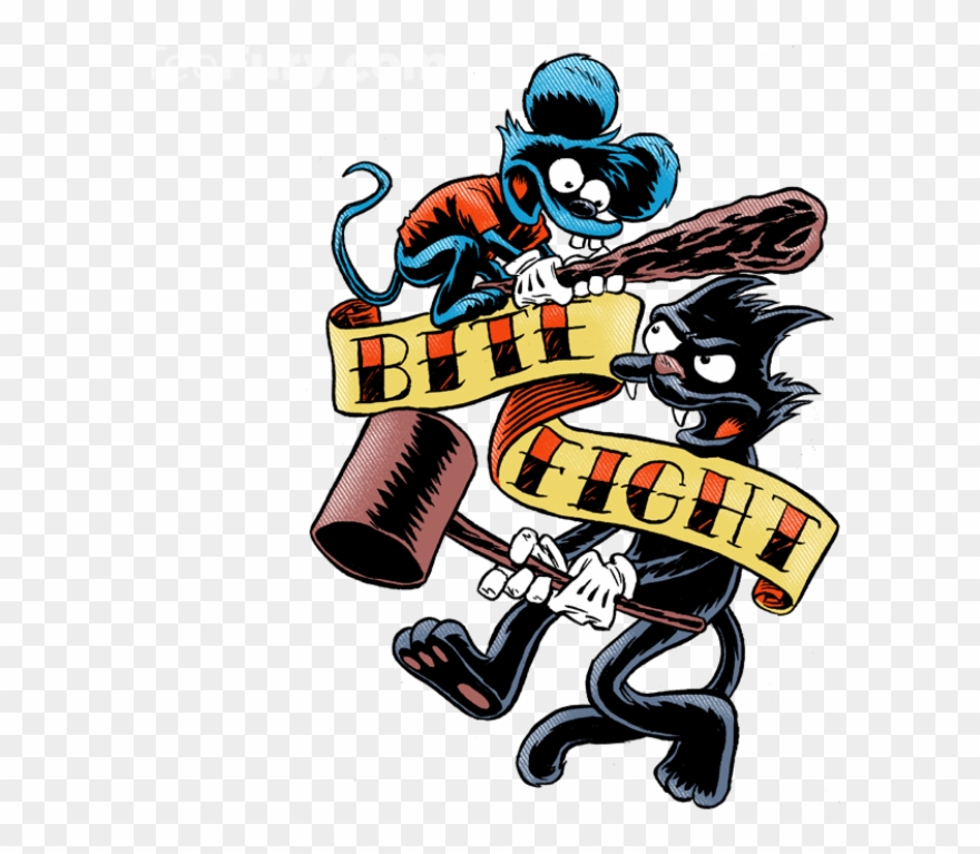 Itchy And Scratchy Shooooow Clipart