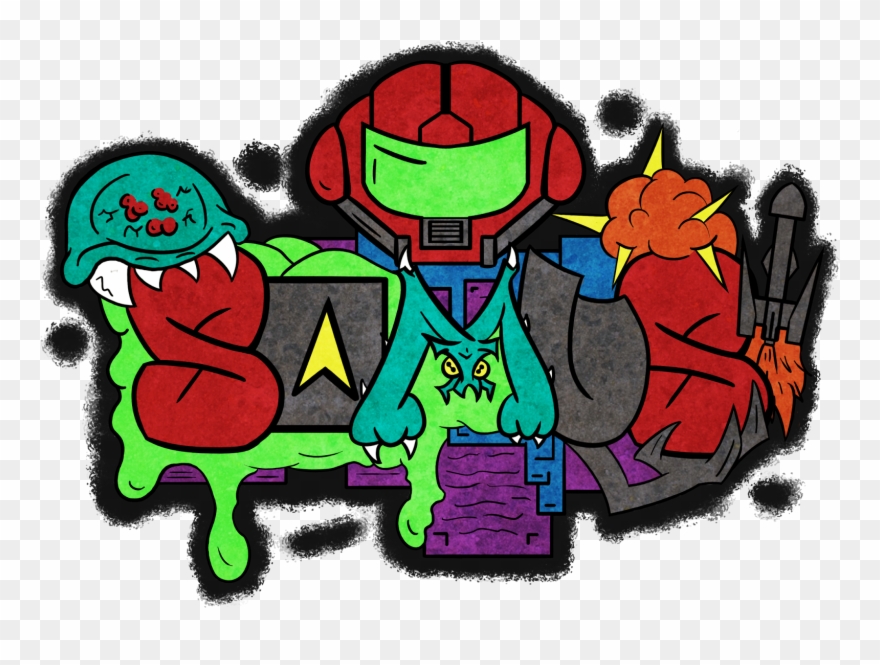 Street Art Samus Clipart