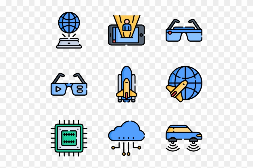 Technology Of The Future Clipart