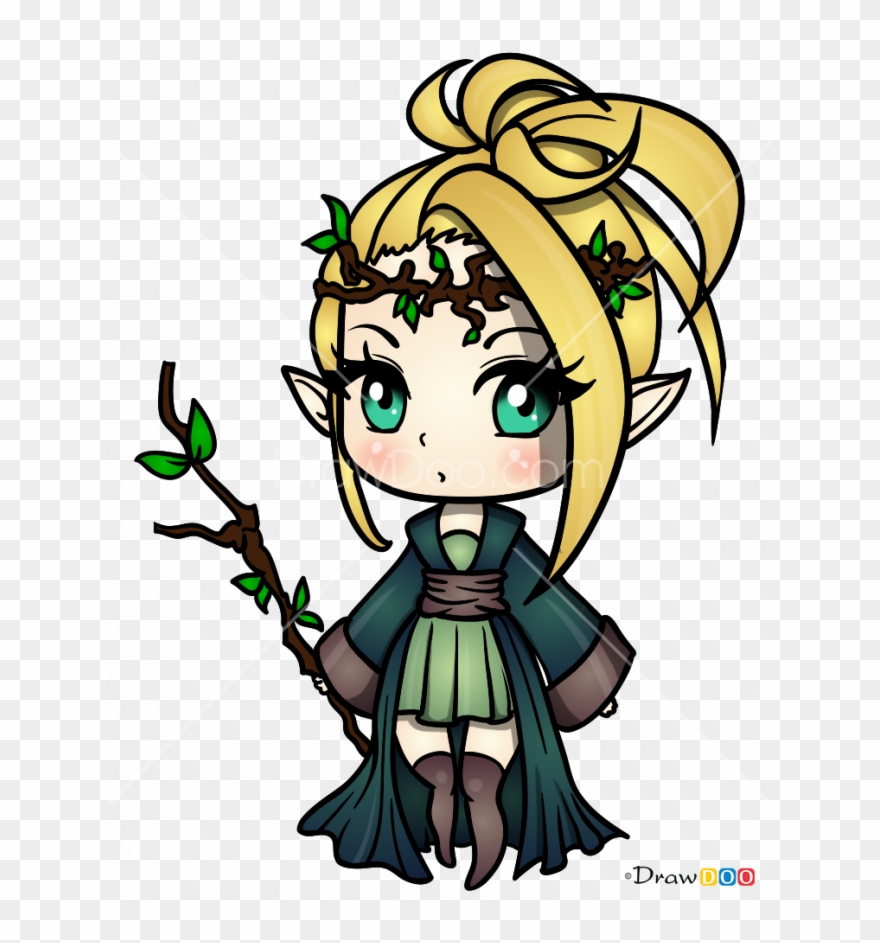 How To Draw Elf Clipart