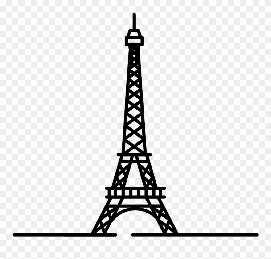 File - Eiffel-tower Mark - Svg Clipart