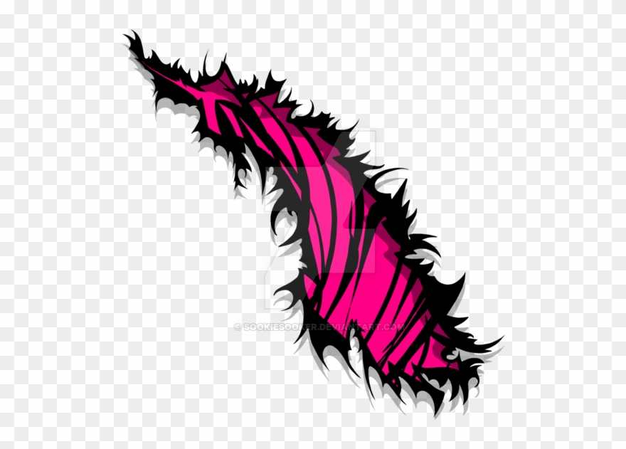 Tiger Stripe Pink Design Clipart