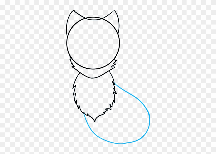 How To Draw Arctic Fox Clipart