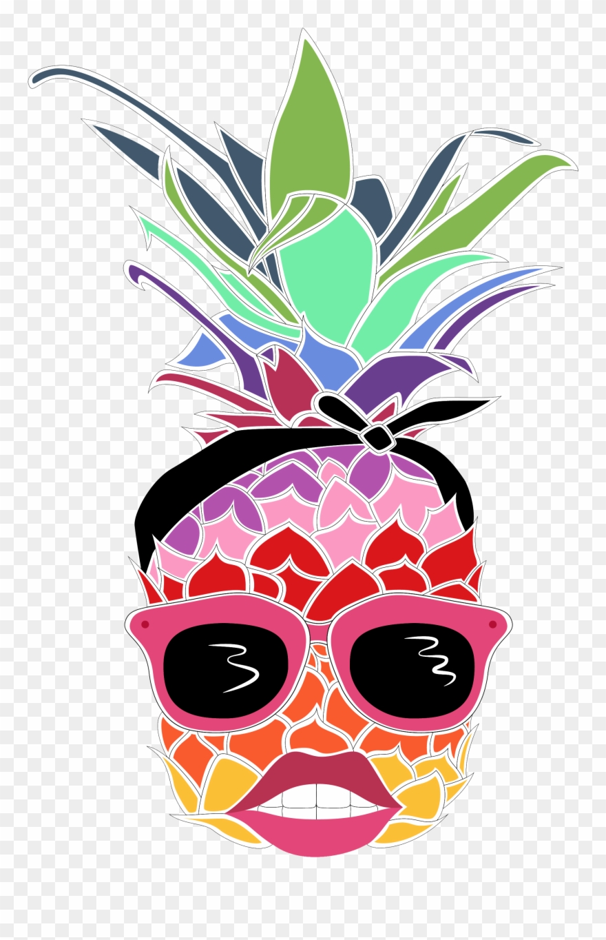 Masks Clipart Pineapple - Png Download