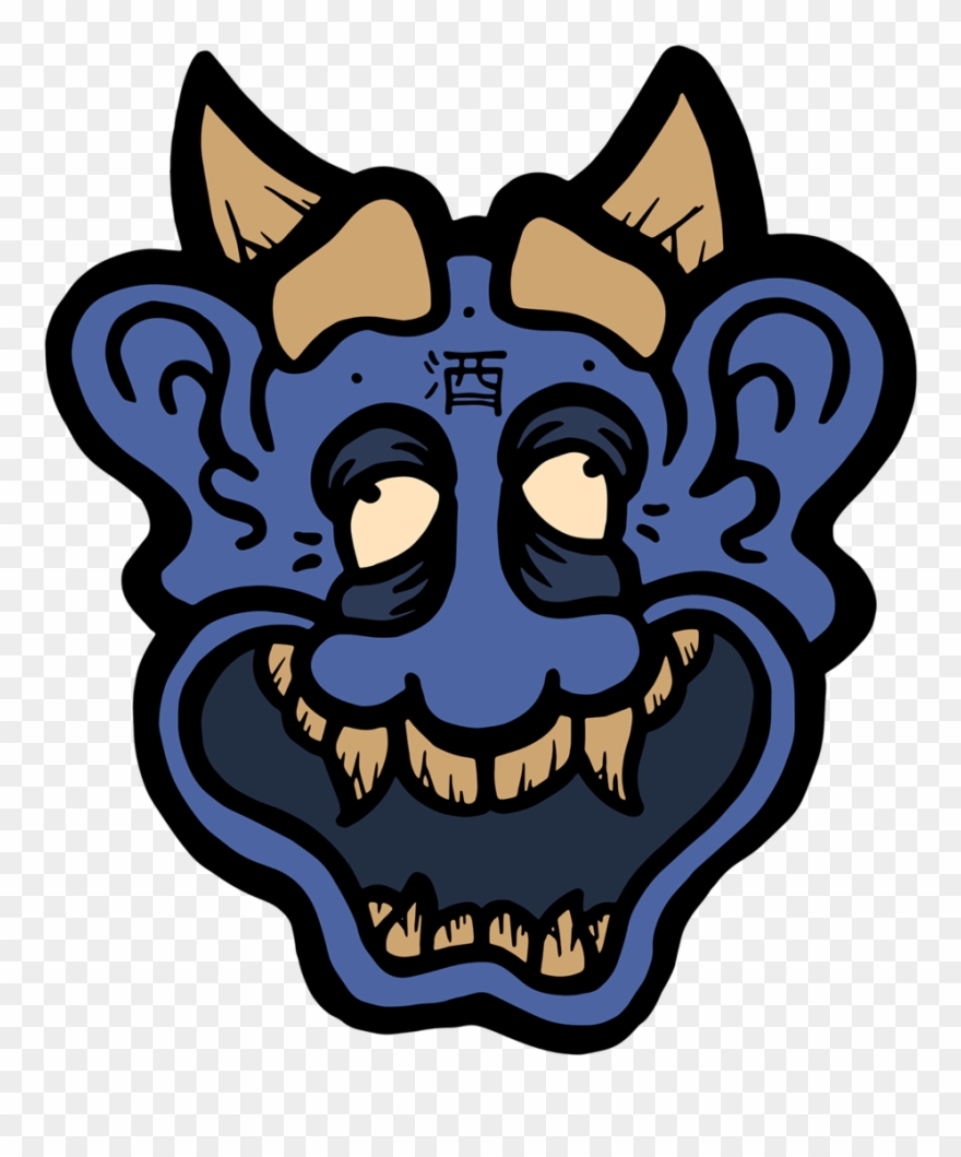 Kabuki Mask Clipart