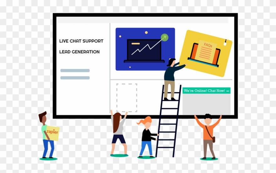Live Chat Clipart Agent - Png Download