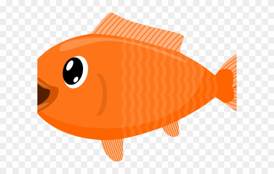 Goldfish Clipart Fishl - Png Download
