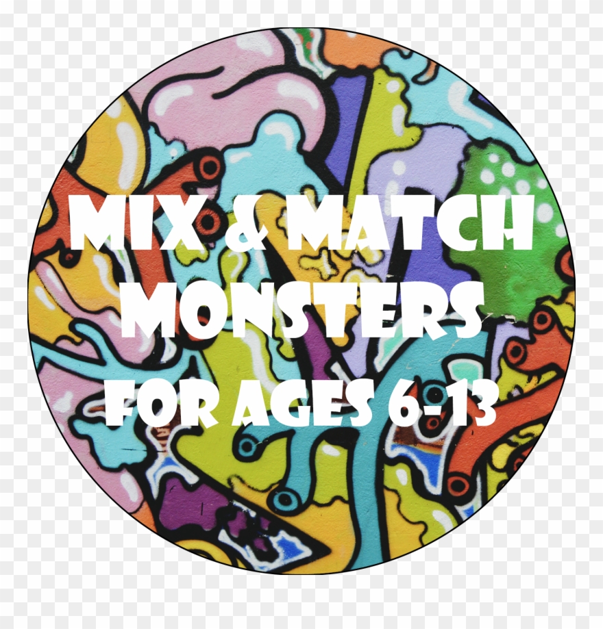 Week 6 Mix & Match Monsters For Ages 6-13 Clipart