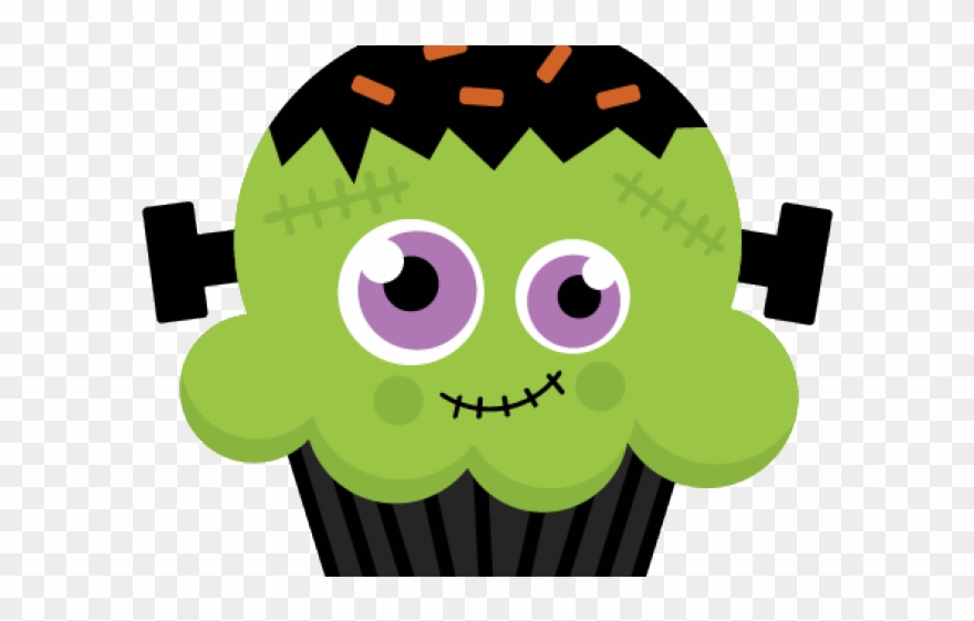 Frankenstein Clipart Cupcake - Png Download