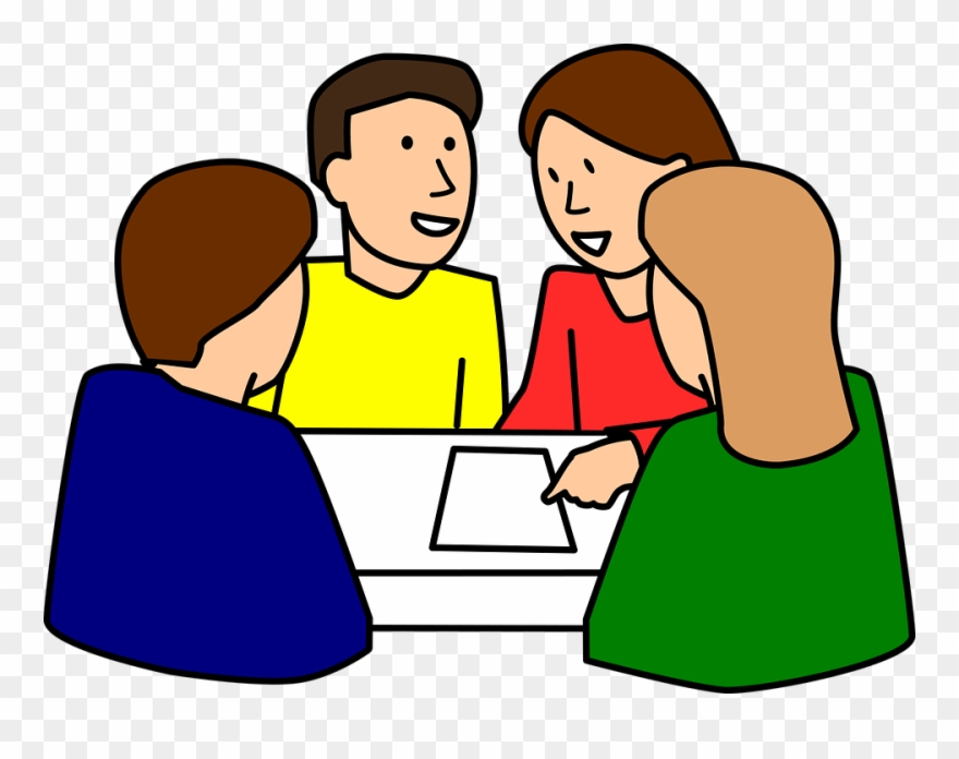 Clipart Of Discuss, Roles And Cooperative Png Download (2898001