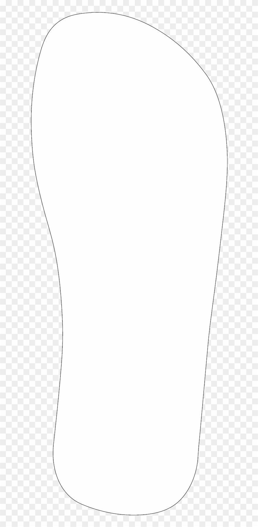 Personalized Flip Flop Sandals Clipart