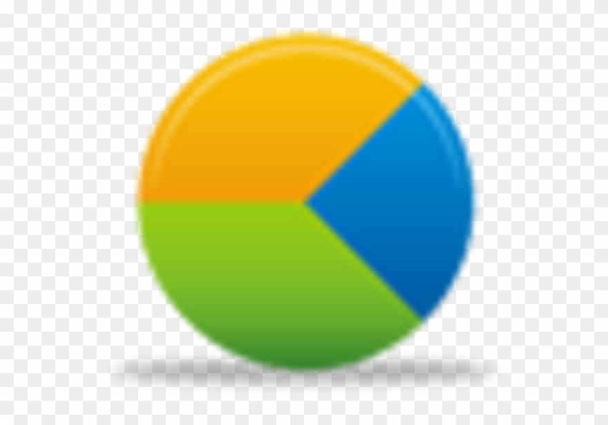 Chart Pie 1 Free Images At Clker Com Vector Clip Art - Png Download