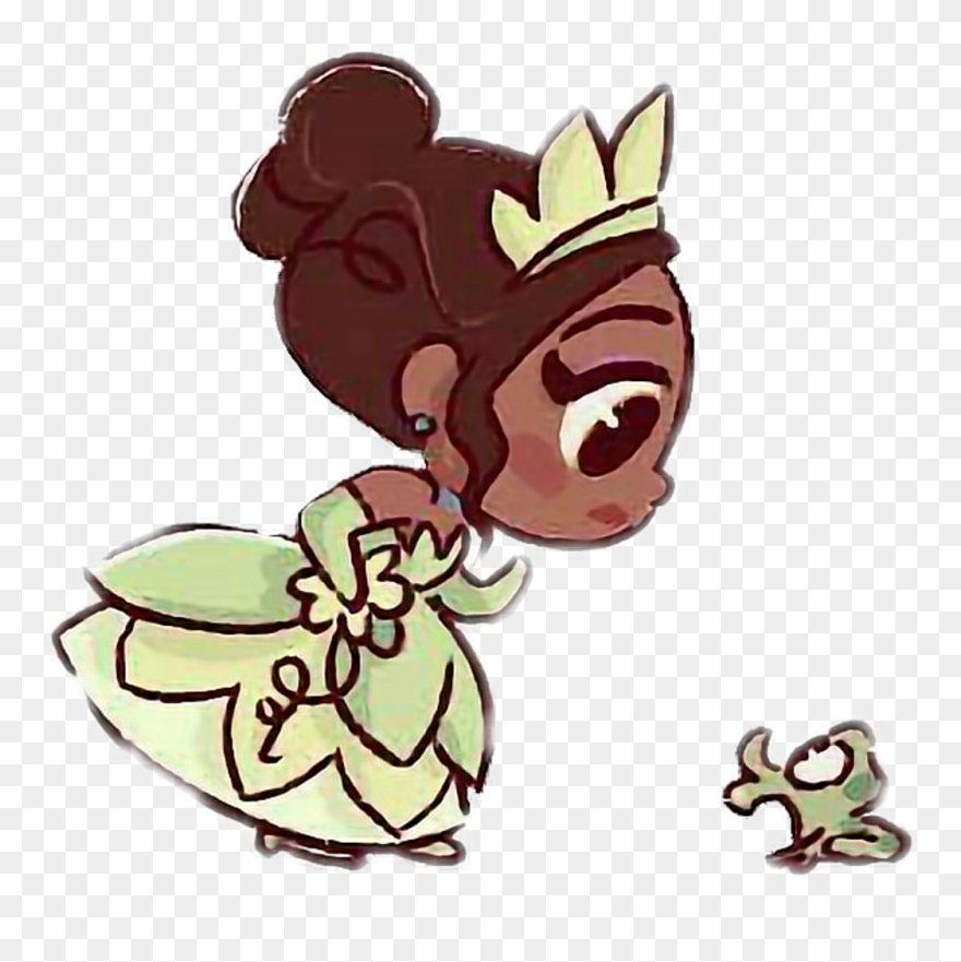 Verde Sapo Tiana Free Adesivo Larissabonfim3 Disney Clipart