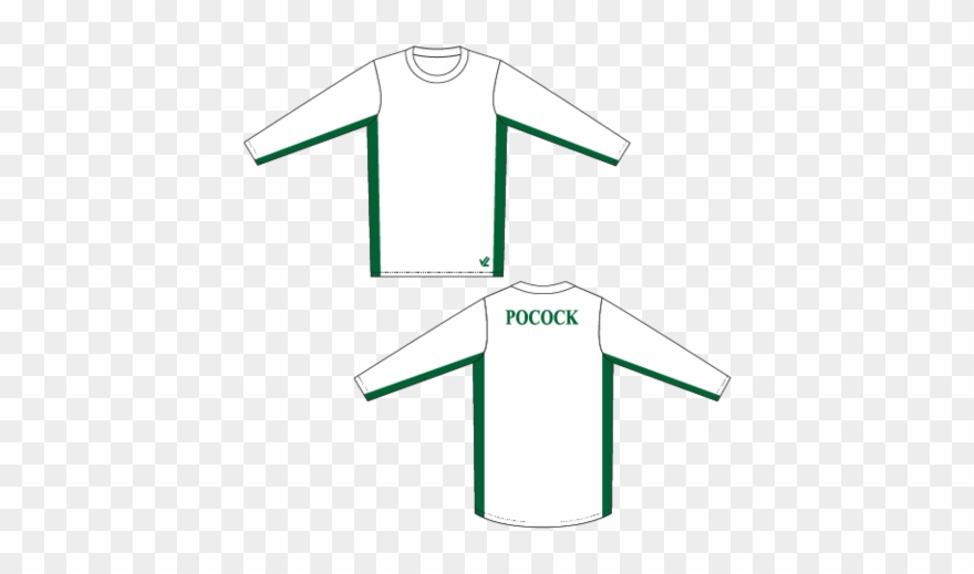 Men's Loose Long Sleeve Shirt Clipart