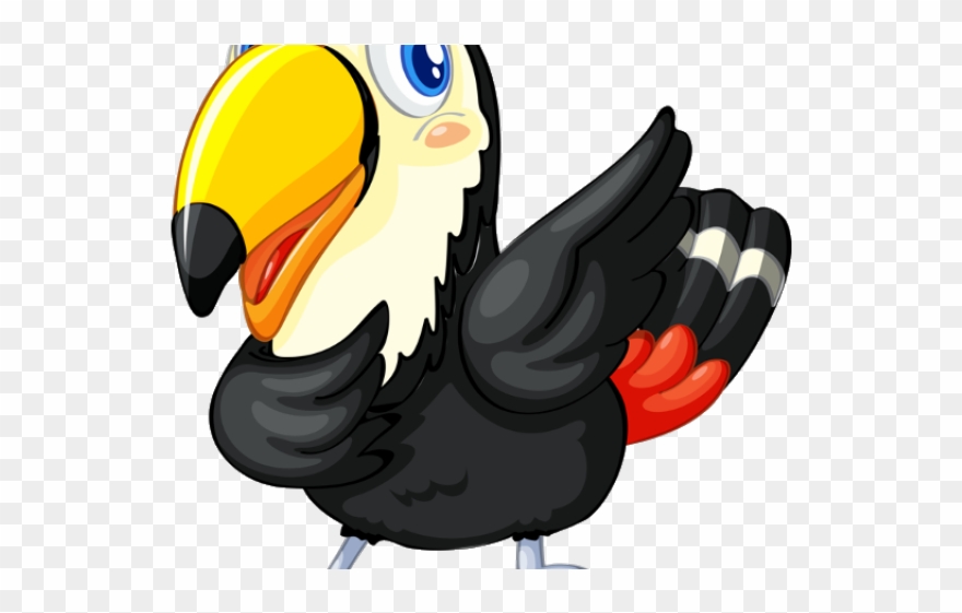 Toucan Clipart Safari Bird - Png Download