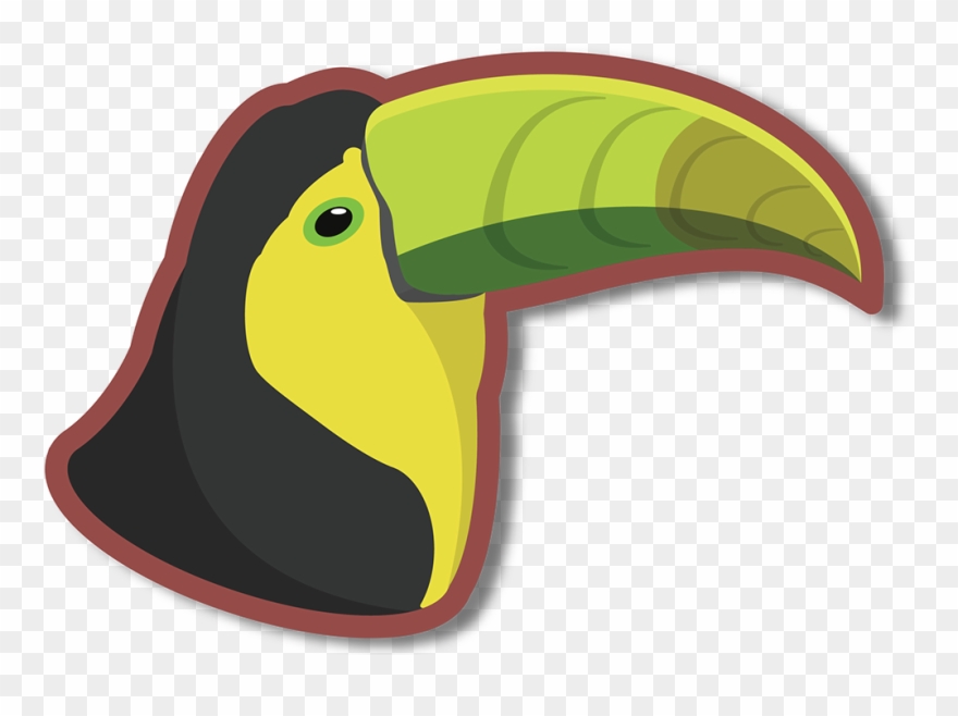 Toucan With Sheet Clipart