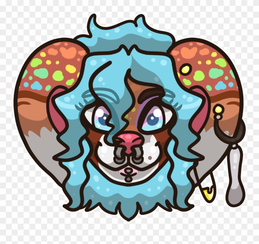 Sugar Sprinkles Headshot Clipart