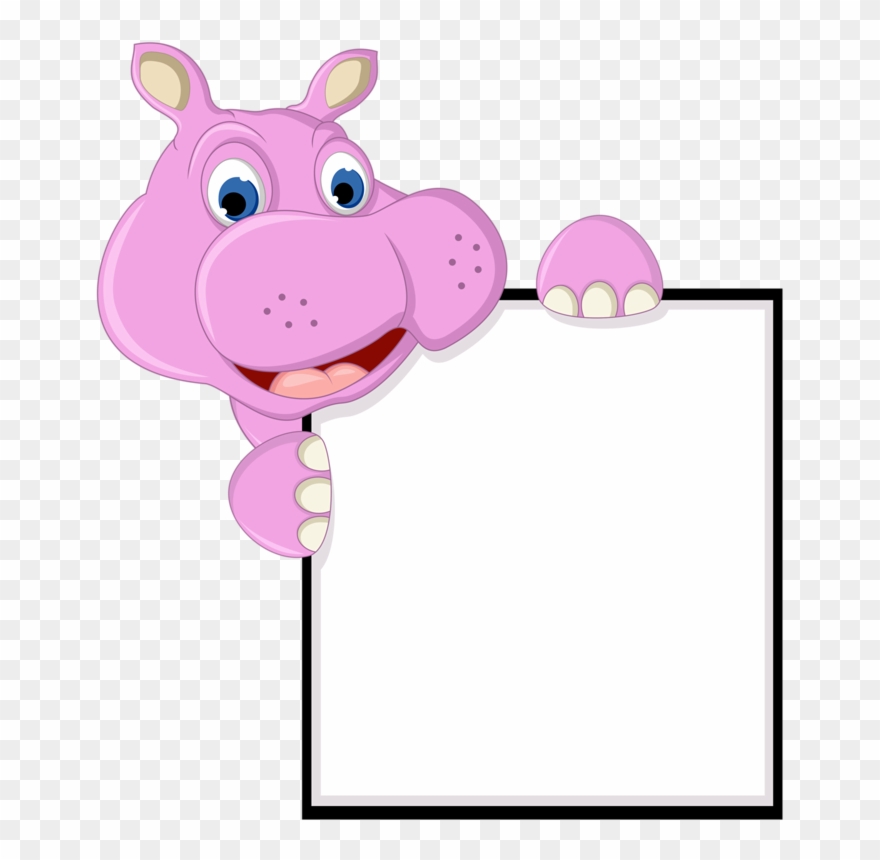 Leadership Clipart Border - Animals Name Tag - Png Download