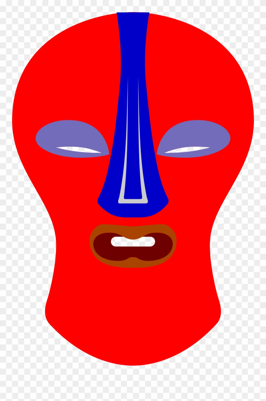 Chrome Drawing - Mask Clipart