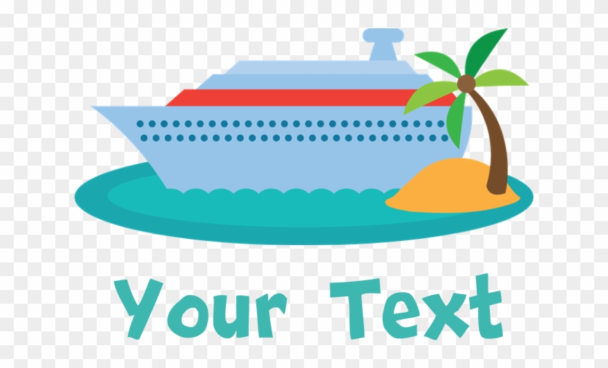 Personalized Cruise Ship Teddy Bear - Personalized Cruise Ship Picture Ornament Clipart