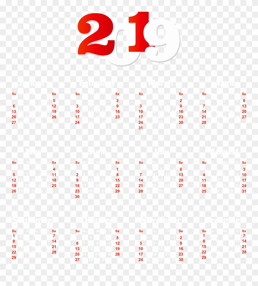 Calendar Clipart - Png Download