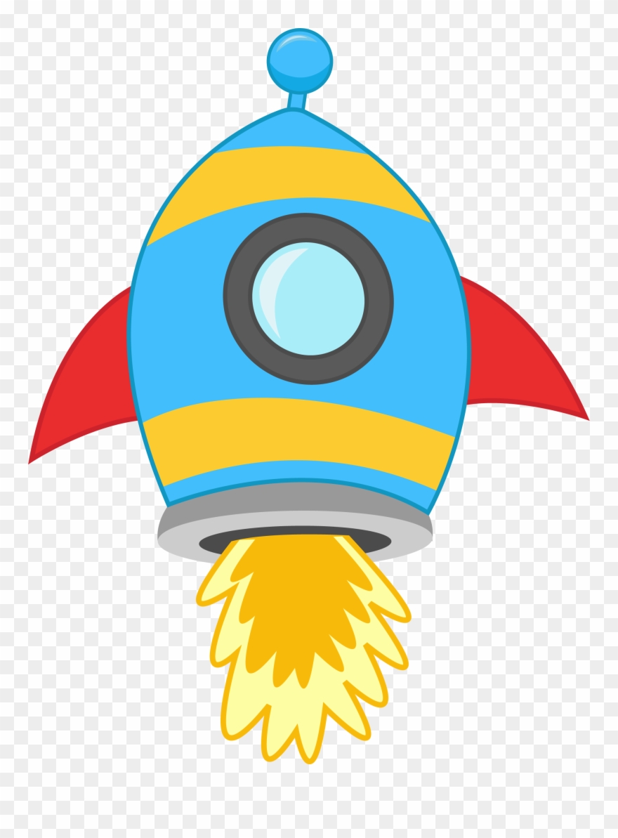 Galaxy Clipart Rocket Ship - Dibujos De Astronautas Color Png Transparent Png