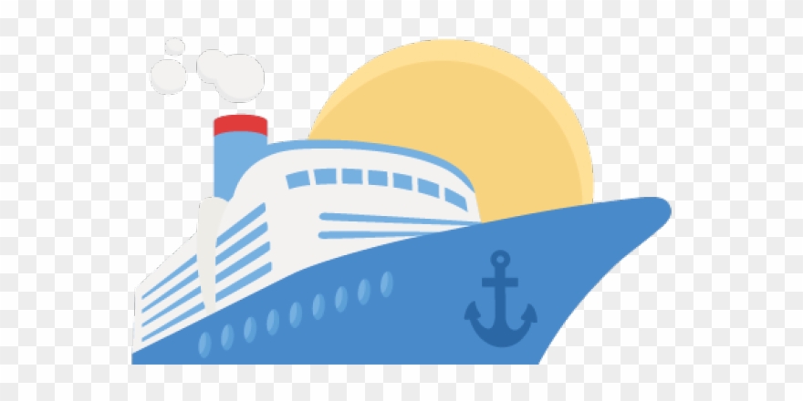 Cruise Ship Clipart Drawing - Cruise Ship Transparent Background - Png Download