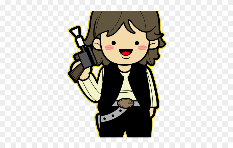 Star Wars Clipart Kawaii - Star Wars Chewbacca Clip - Png Download