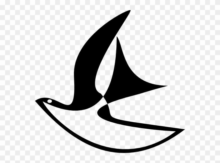 How To Set Use Flying Pigeon Figure Svg Vector Clipart