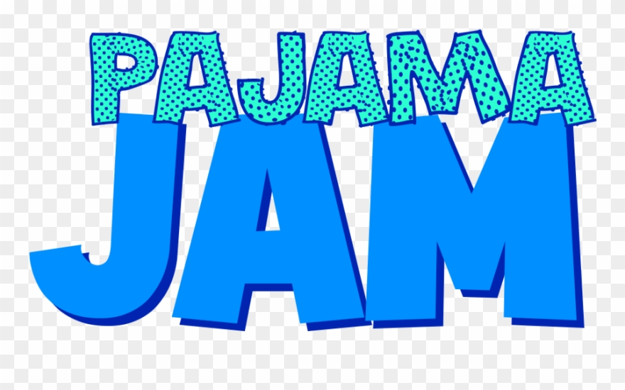 Pajama Jam Logo - Transparent Pajama Party Png Clipart