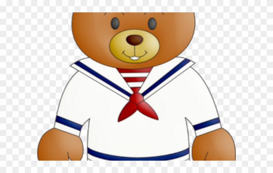 Sailor Clipart Teddy Bear - Sailor Teddy Bear Clipart - Png Download