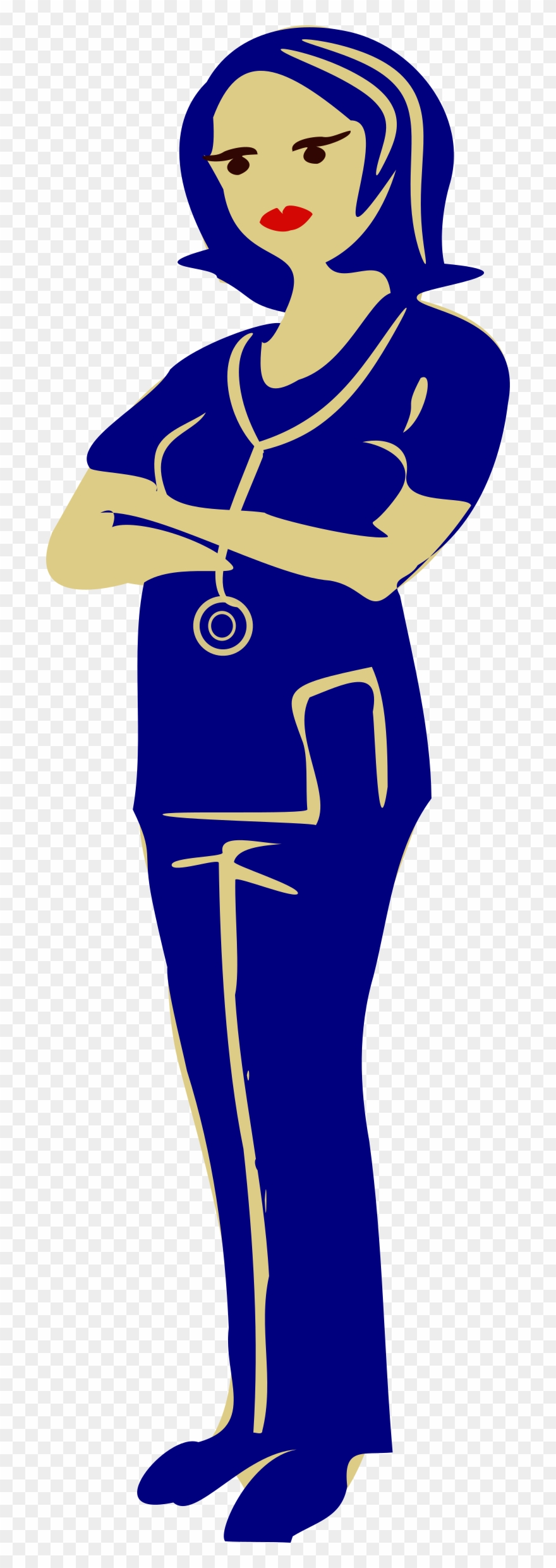 Big Image - Cliparts On Nurse - Png Download