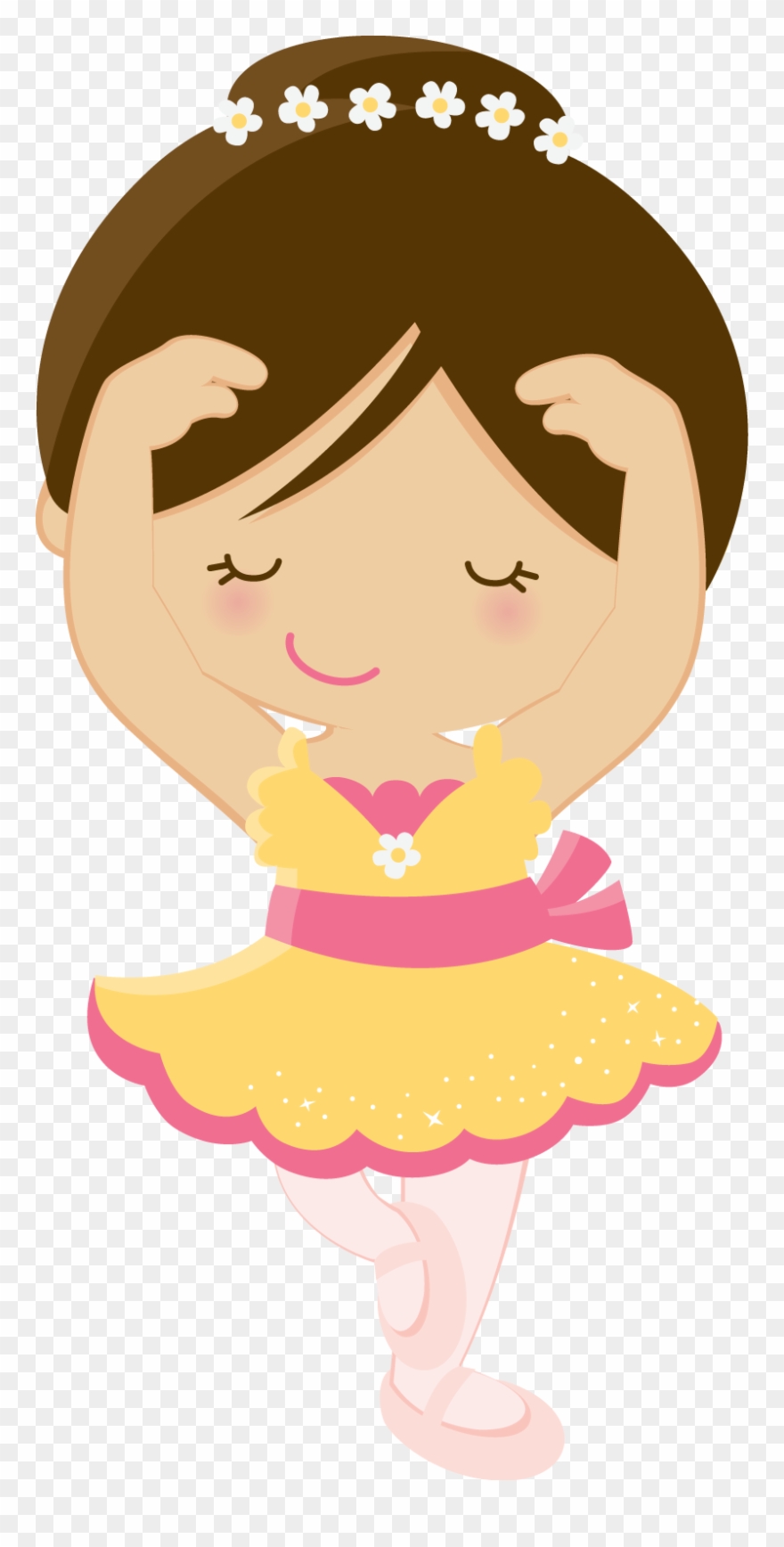 Little Ballerina, Ballerina Birthday, Clip Art, Balerina, - Desenho Bailarina Png Transparent Png
