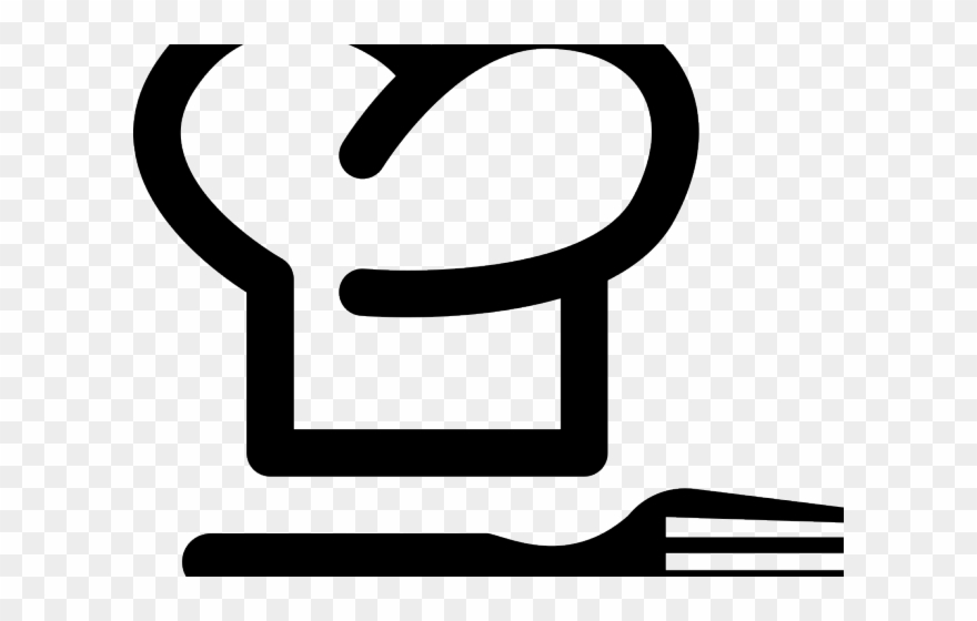 Fork Clipart Pink Chef Hat - Chef Icon Png Transparent Png