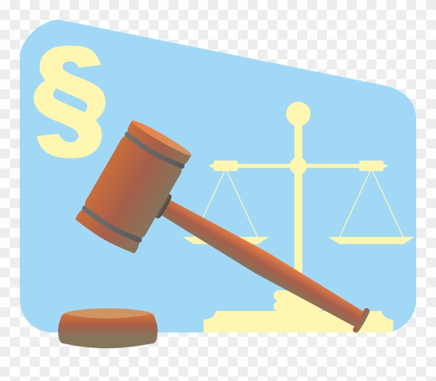 Lawyer Clipart Legal Right - Ley Derecho Png Transparent Png
