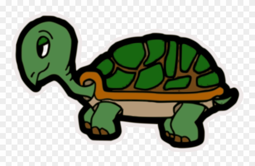 Big Image - Cute Turtle Embroidery Design Clipart
