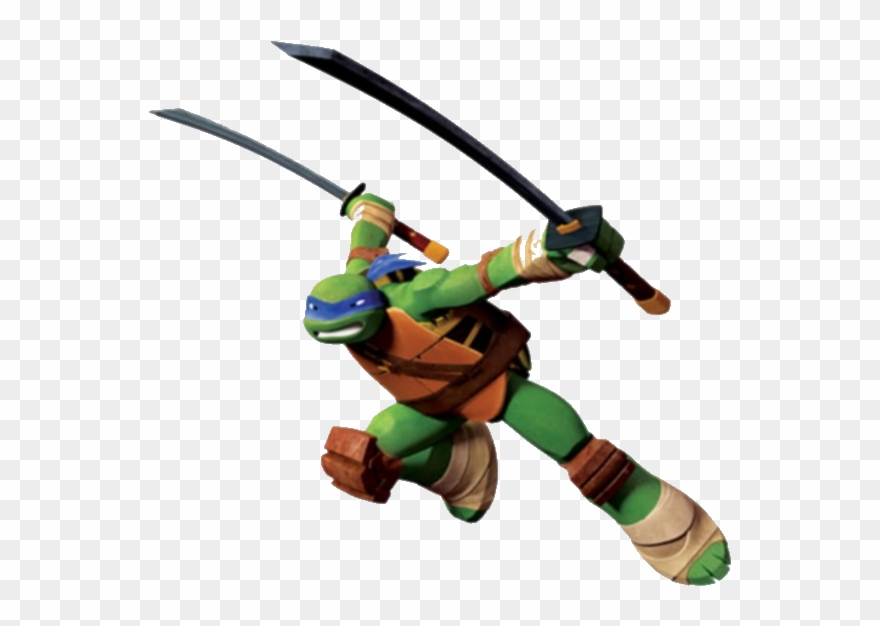 Teenage Mutant Ninja Turtles Clip Art - Nickelodeon Teenage Mutant Ninja Turtles Leonardo - Png Download