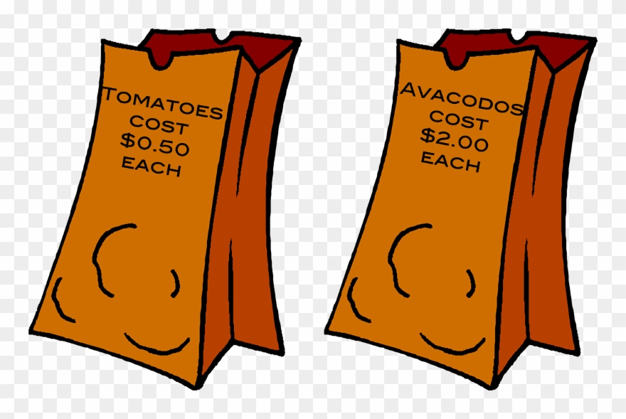 Paper Bag Image Modified From Clipart - Paper Bag - Png Download