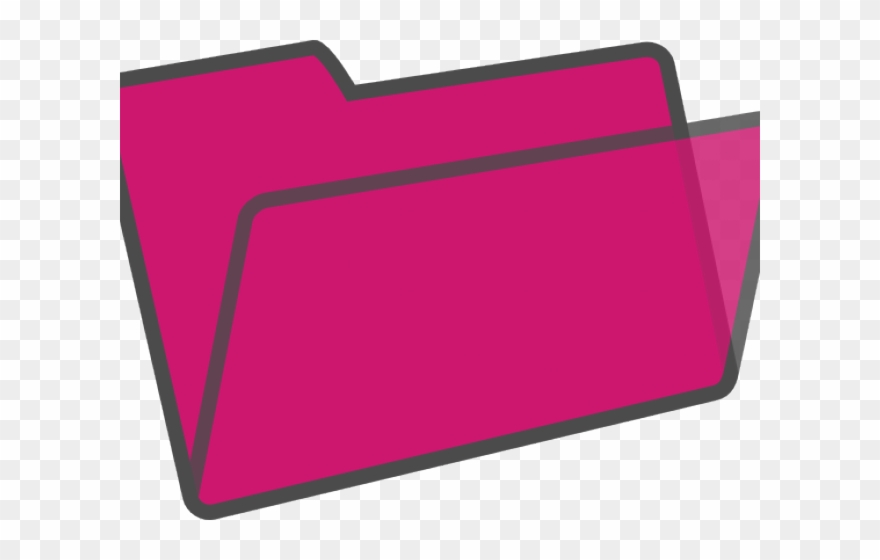 Folder Clipart Pink - Png Download