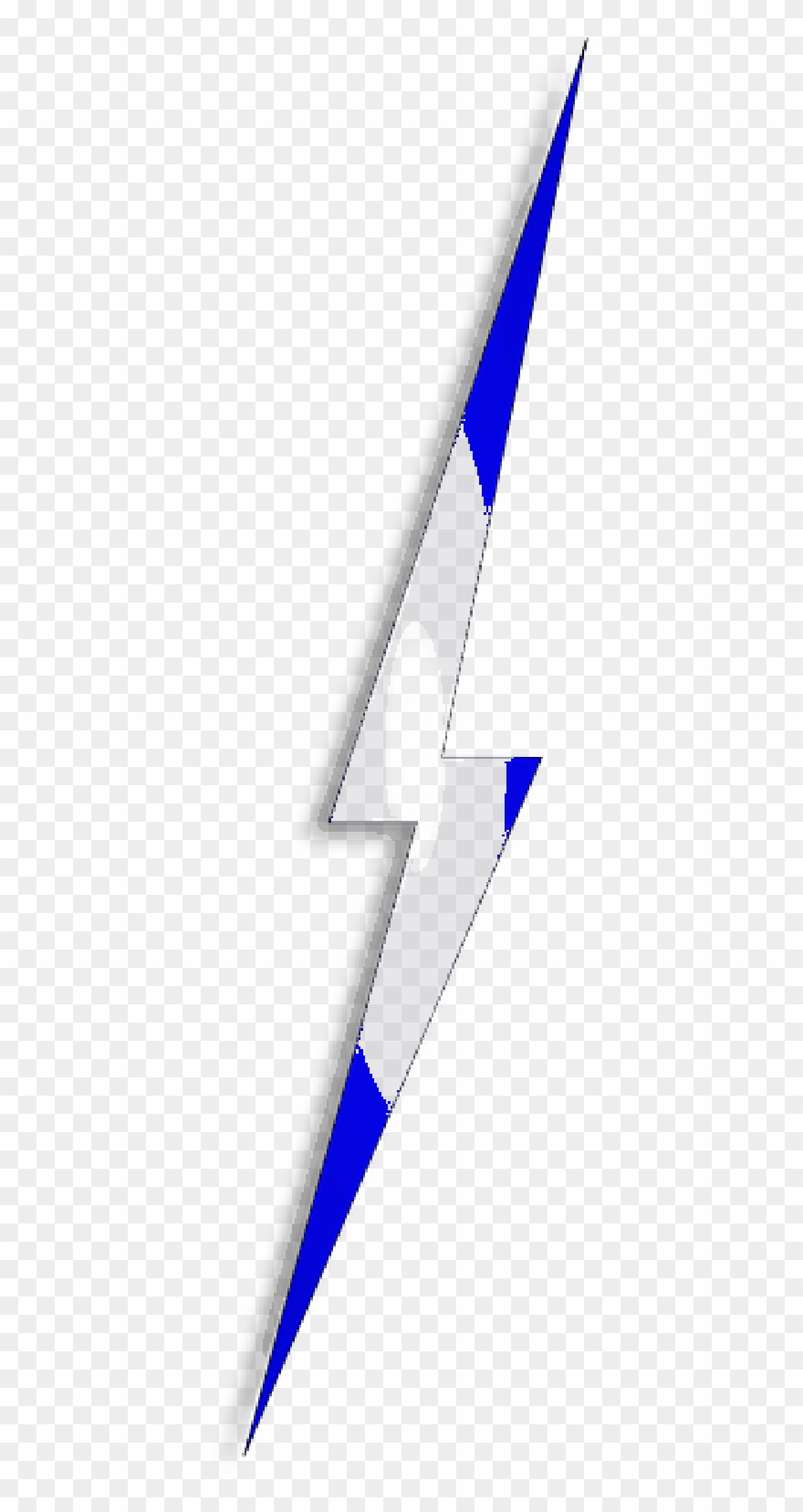 Rayo De Color Azul Clipart