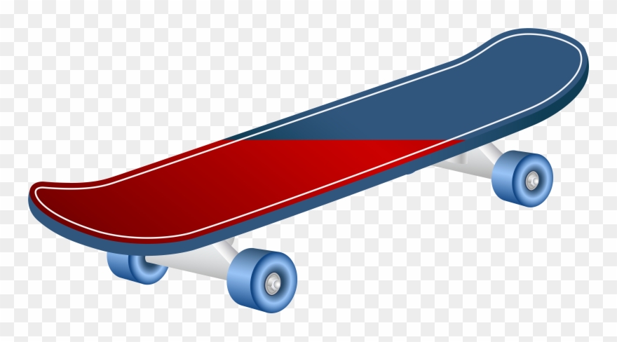 Transparent Background Skateboard Clip Art - Png Download