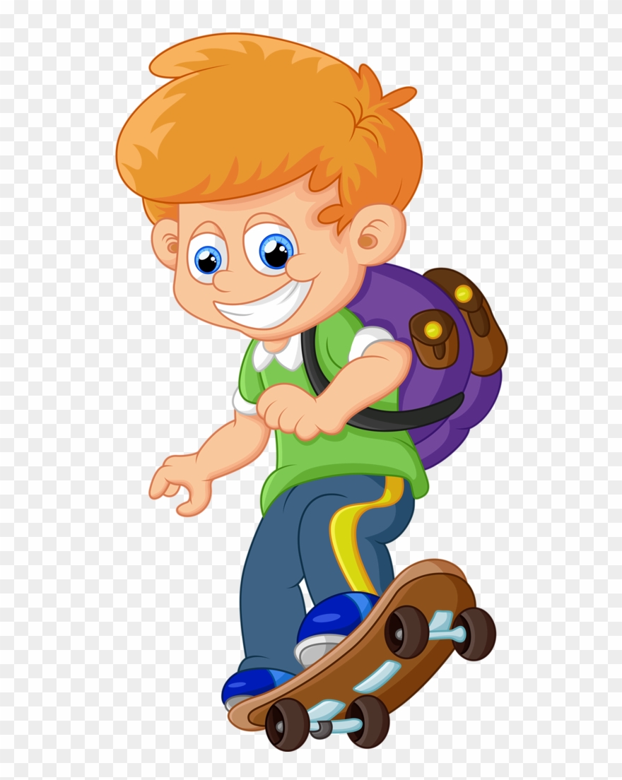 0 13bb16 8a64b7ac Orig - Transparent Boy On Skateboard Clipart Png