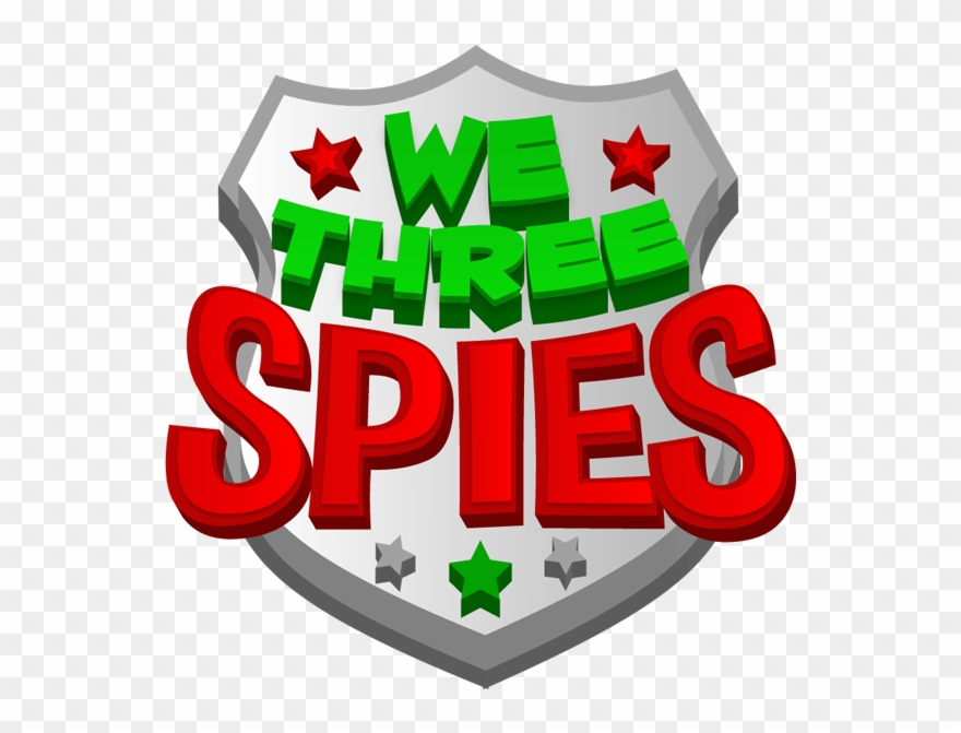 We Three Spies Logo Main - We Three Spies Png Clipart