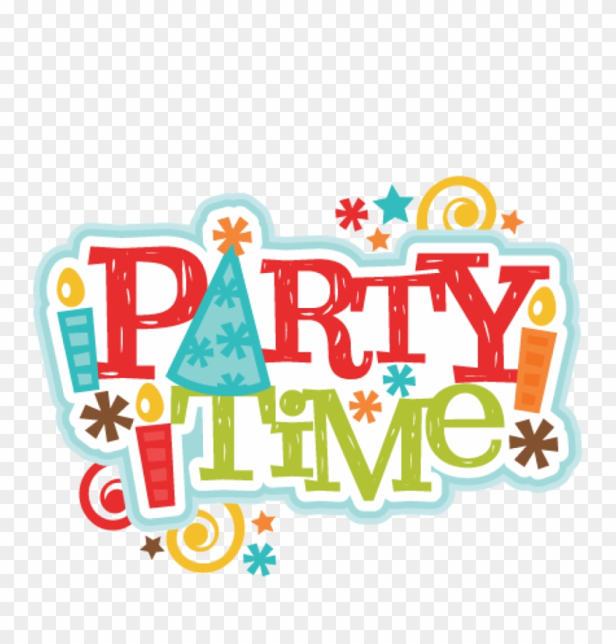 Clipart Party Time Free Clipart Download Rh Thelockinmovie - Its Party Time Clipart - Png Download